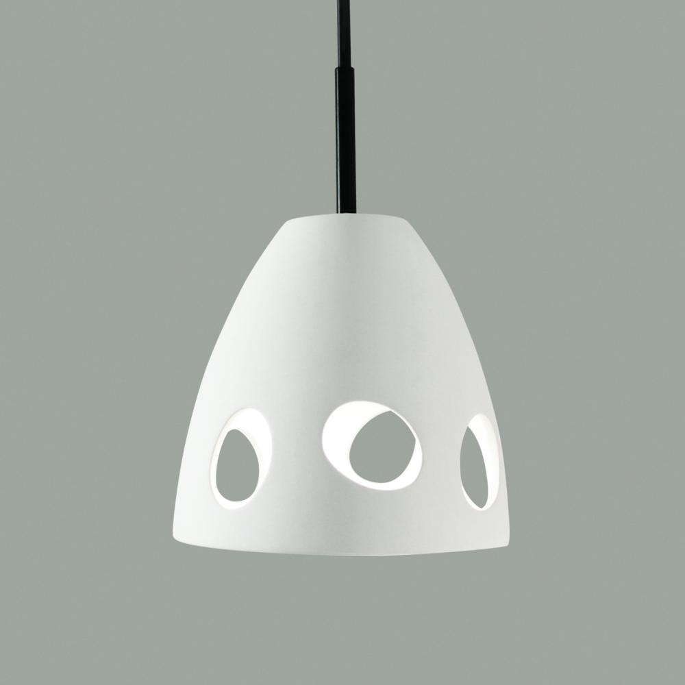 Milano Mini Pendant: Black Forest Green (Black Cord & Canopy)
